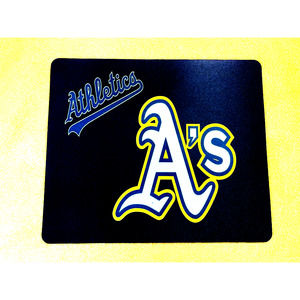 ATHLETICS BASEBALL HIGH QUALITY MOUSE PAD MAT FOR OFFICE AND SCHOOL